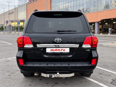 2012 Toyota Land Cruiser 200 Series Рестайлинг 1, чёрный, 3699000 рублей, вид 5