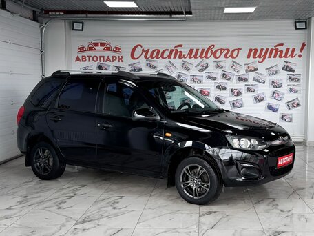 2014 Lada (ВАЗ) Kalina II, чёрный, 329000 рублей, вид 1