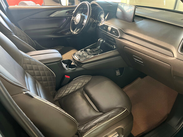 2022 Mazda CX-9 II Рестайлинг, чёрный, 3890000 рублей - вид 18