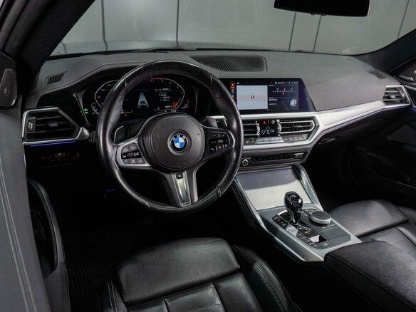2020 BMW 4 серии 430i G22, G23, G26, чёрный, 5850000 рублей - вид 8