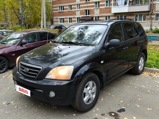 2007 Kia Sorento I Рестайлинг, чёрный, 570000 рублей, вид 2