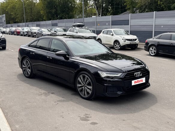 2021 Audi A6 45 TFSI V (C8), чёрный - вид 5