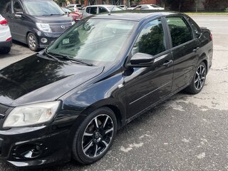 2016 Lada (ВАЗ) Granta Sport I, чёрный, 510000 рублей, вид 4