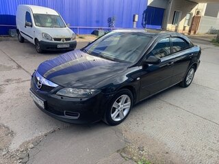 2005 Mazda 6 I (GG) Рестайлинг, чёрный, 480000 рублей, вид 1