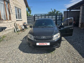 2013 Lada (ВАЗ) Granta I, чёрный, 450000 рублей, вид 1