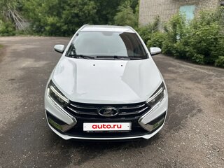 2024 Lada (ВАЗ) Vesta SW I Рестайлинг (NG), белый, 1450000 рублей, вид 4