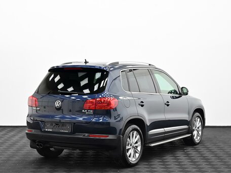 2013 Volkswagen Tiguan I Рестайлинг, синий, 1349000 рублей, вид 4