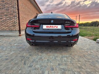 2020 BMW 3 серии 318d VII (G2x), чёрный, 3300000 рублей, вид 4