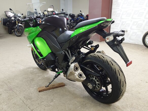 2015 Kawasaki Ninja 1000, зелёный, 715000 рублей - вид 6