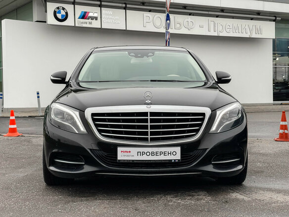 2014 Mercedes-Benz S-Класс 400 Long VI (W222, C217), чёрный, 2699000 рублей - вид 1