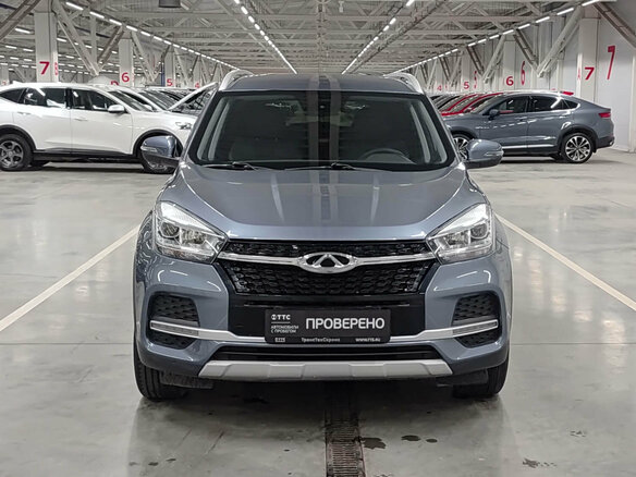 2021 Chery Tiggo 4 I Рестайлинг, серый, 1350000 рублей - вид 1