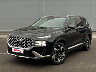 2021 Hyundai Santa Fe IV Рестайлинг, чёрный, 4800000 рублей, вид 2