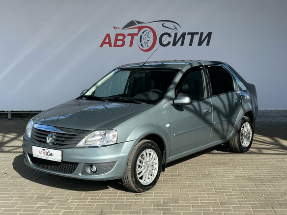 2011 Renault Logan I Рестайлинг, синий, 550000 рублей