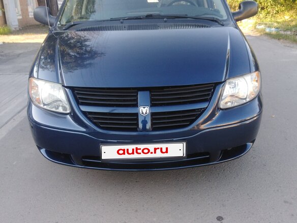 2005 Dodge Caravan 4-speed IV, синий, 725000 рублей