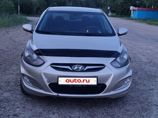 2011 Hyundai Solaris I, бежевый, 420000 рублей, вид 1