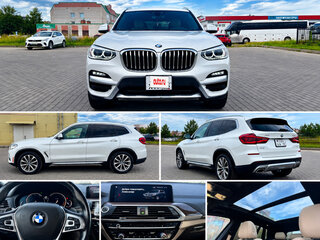 2018 BMW X3 30i xDrive III (G01), белый, 2980000 рублей, вид 1