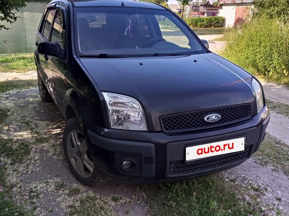 2007 Ford Fusion I Рестайлинг, чёрный - вид 1