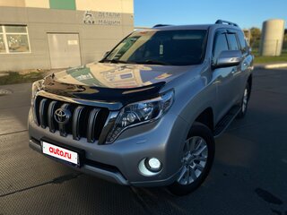 2015 Toyota Land Cruiser Prado 6-speed 150 Series Рестайлинг 1, серебристый, 3996000 рублей, вид 1