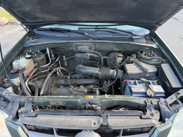 2001 Mazda Tribute I, зелёный, 300000 рублей - вид 13