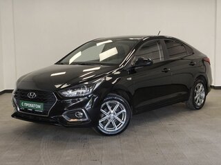 2018 Hyundai Solaris II, чёрный, 1399000 рублей, вид 1