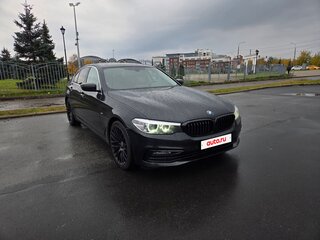 2017 BMW 5 серии 520d xDrive VII (G30/G31/G38), чёрный, 3100000 рублей, вид 5