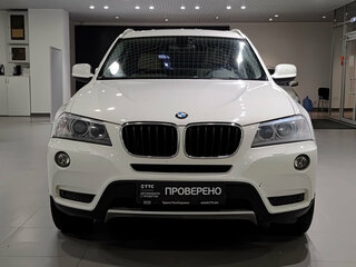 2012 BMW X3 28i xDrive II (F25), белый, 1435000 рублей, вид 2