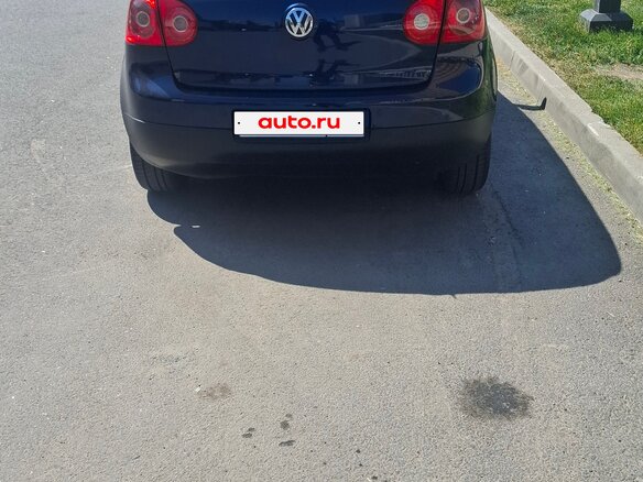 2008 Volkswagen Golf V, синий - вид 3
