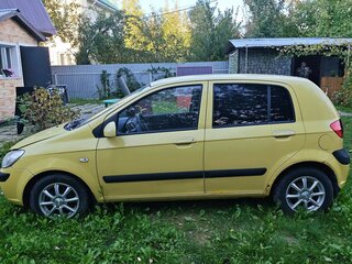 2008 Hyundai Getz I Рестайлинг, жёлтый, 395000 рублей, вид 2