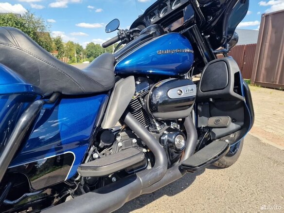 2022 Harley-Davidson Electra Glide, синий, 1590000 рублей - вид 12