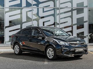 2019 Kia Rio IV, чёрный, 1460000 рублей, вид 1