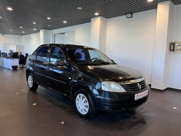 2011 Renault Logan I Рестайлинг, чёрный, 270000 рублей