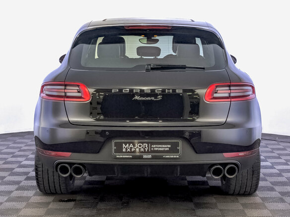 2018 Porsche Macan S Diesel I, чёрный, 4600000 рублей - вид 5