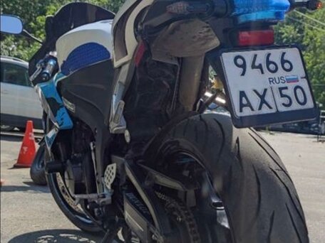 2007 Honda CBR 600RR, синий, 635000 рублей, вид 3