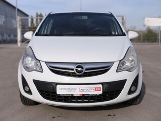 2012 Opel Corsa D Рестайлинг II, белый, 612850 рублей, вид 2