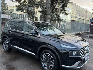 2021 Hyundai Santa Fe IV Рестайлинг, чёрный, 3880000 рублей, вид 1