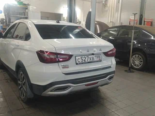 2023 Lada (ВАЗ) Vesta SW Cross I Рестайлинг (NG), белый, 1240000 рублей, вид 4