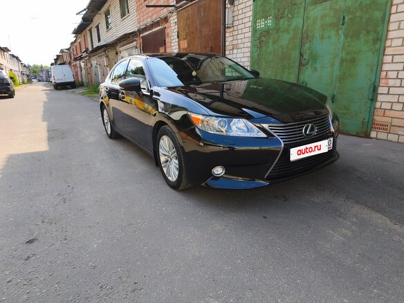 2013 Lexus ES 250 VI, чёрный, 1950000 рублей - вид 1