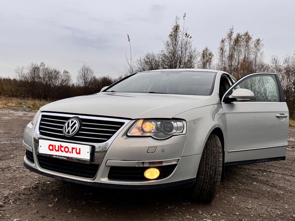 2010 Volkswagen Passat B6, серый, 750000 рублей - вид 1
