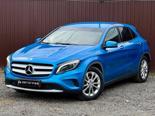 2014 Mercedes-Benz GLA 200 I (X156), голубой, 1349777 рублей, вид 1