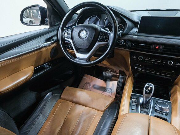 2018 BMW X6 30d II (F16), коричневый, 4599000 рублей - вид 15