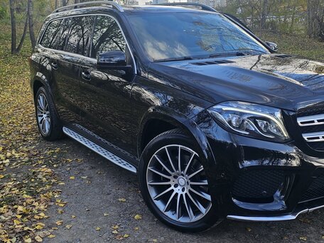 2016 Mercedes-Benz GLS 400 I (X166), чёрный, 4990000 рублей, вид 3