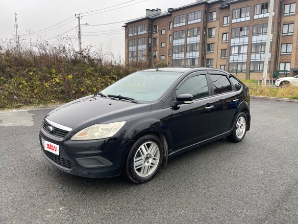 2008 Ford Focus II Рестайлинг, чёрный, 349000 рублей - вид 1