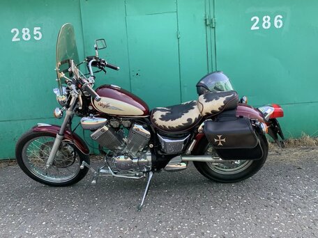 1998 Yamaha XV535 Virago, красный, 550000 рублей, вид 5