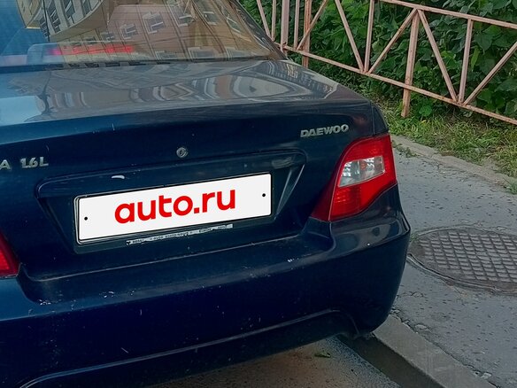 2008 Daewoo Nexia I Рестайлинг, синий, 100000 рублей - вид 6
