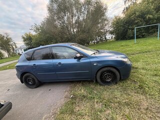 2007 Mazda 3 I (BK) Рестайлинг, синий, 400000 рублей, вид 4