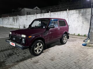 2011 Lada (ВАЗ) 2121 (4x4) I Рестайлинг, красный, 300000 рублей, вид 1