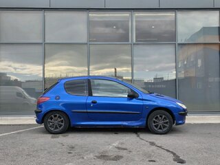 2001 Peugeot 206, синий, 109000 рублей, вид 3