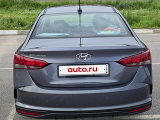 2021 Hyundai Solaris II Рестайлинг, серый, 1380000 рублей, вид 5
