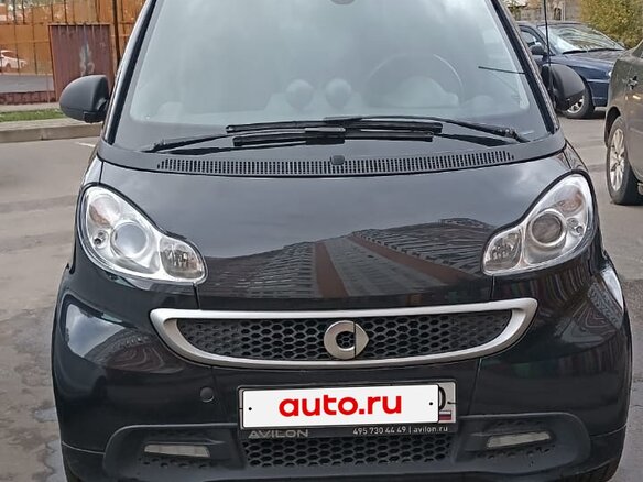 2014 Smart Fortwo Brabus II, чёрный, 1550000 рублей - вид 1