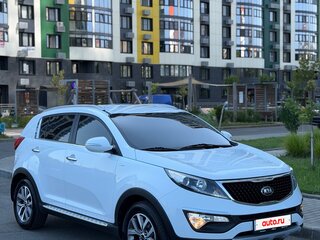 2014 Kia Sportage III Рестайлинг, белый, 1425000 рублей, вид 4